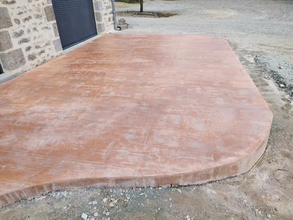 Béton décoratif  l'art du béton pour vos extérieurs